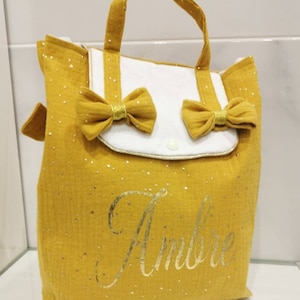 Sac à dos personnalisé pour enfants - Prénom inclus - Idéal pour la maternelle et les bébés