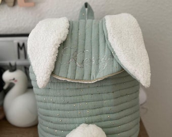 Kaninchen-Kinderzimmer-Rucksack