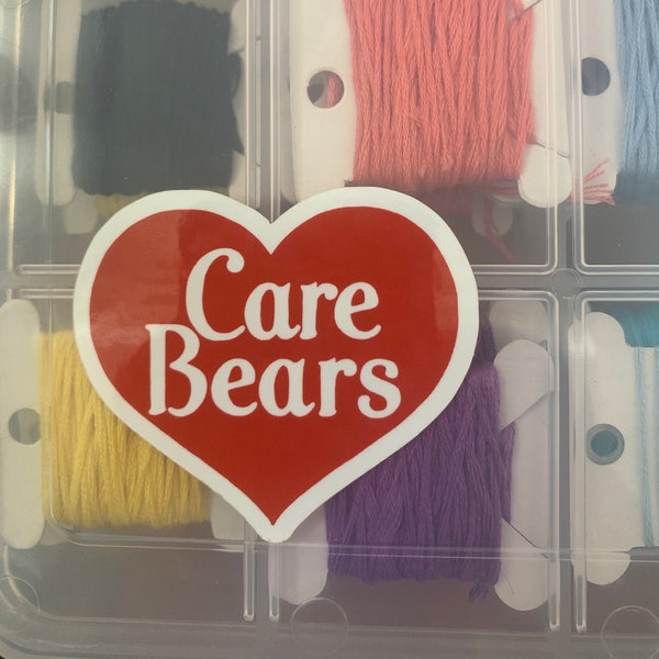 Care Bears Logo Die-Cut Sticker