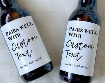 Custom Beer Labels: Fathers Day gift