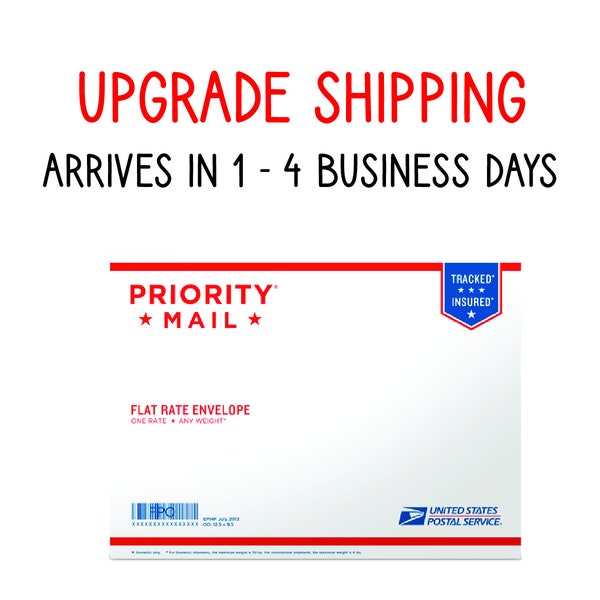 Priority Mail Shipping for U.S. Only