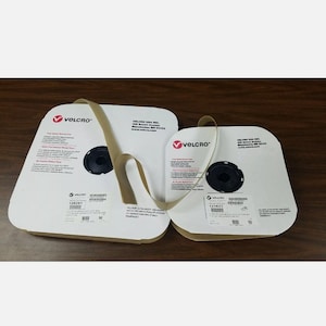 Quality Sew-on Velcro • Hook & Loop Set • By the foot • Great for clothes, crafts, furniture, lots of uses!