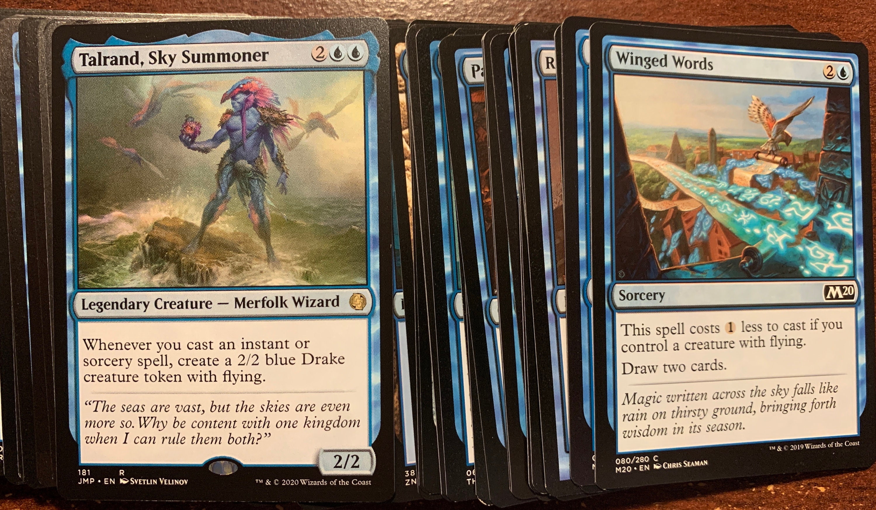 Talrand Sky Summoner MTG EDH Mono Blue Control Casual Budget - Etsy