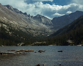 Mills Lake, CO  -Fine Art Landscape Nature Print Photograph Wall Decor Centerpiece -