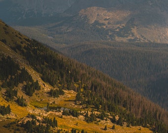 Rocky Mountain National Park -Fine Art Landscape Nature Print Photograph Wall Decor Centerpiece -