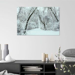 Hiver en Pennsylvanie Fine Art Landscape nature print photo mur décor image 2