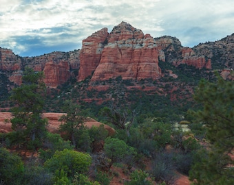 Sedona, Arizona - Fine Art Paysage Nature Print Centre de table Décor mural -