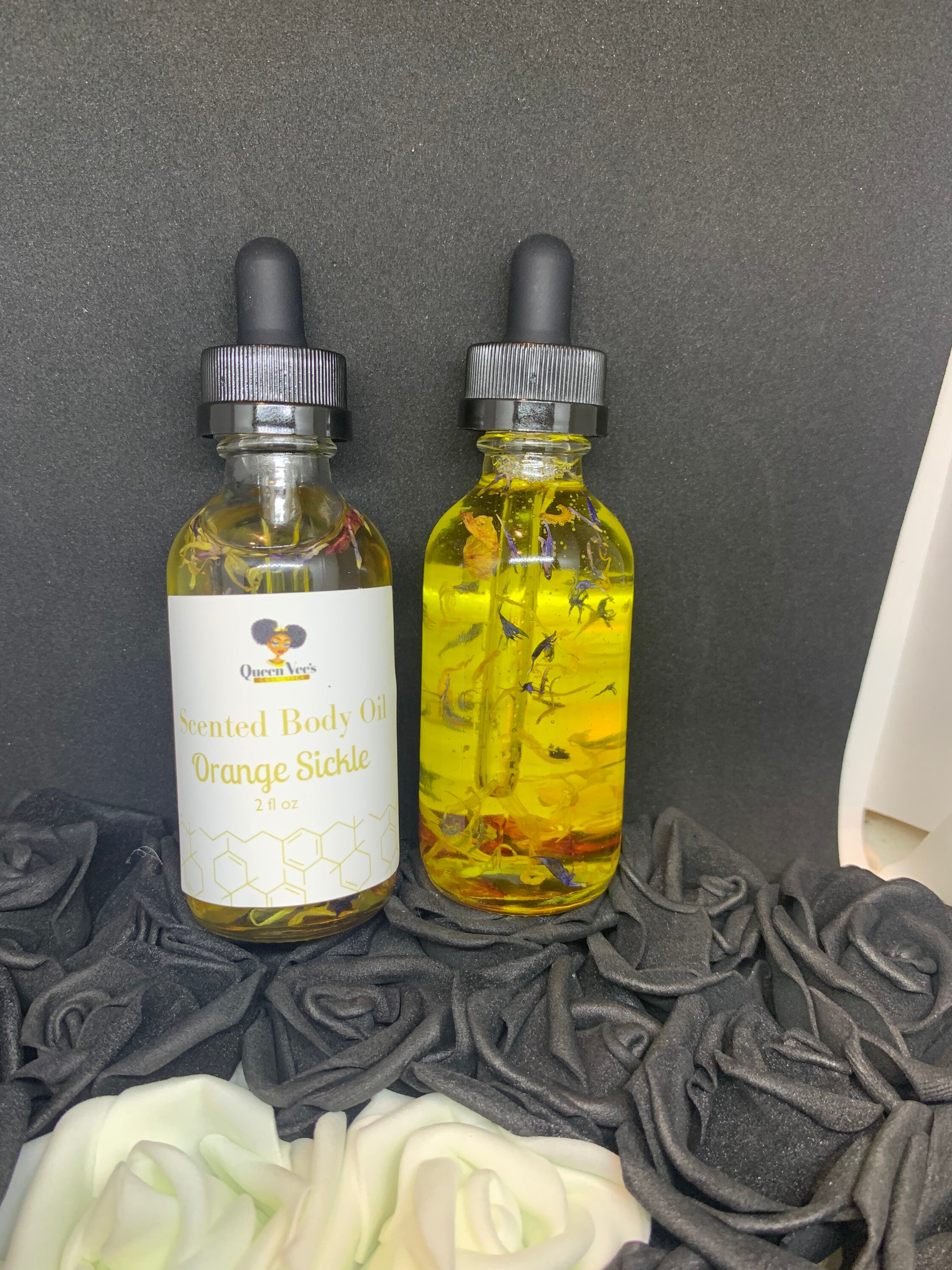 Scented Body Oil Etsy