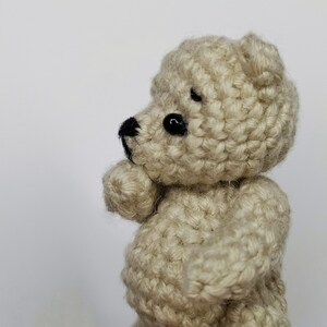 Crochet teddy bear pattern, Amigurumi mini bear pdf pattern image 10
