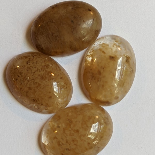 Gorgeous Honey Onyx Cabochons - Serious Stones