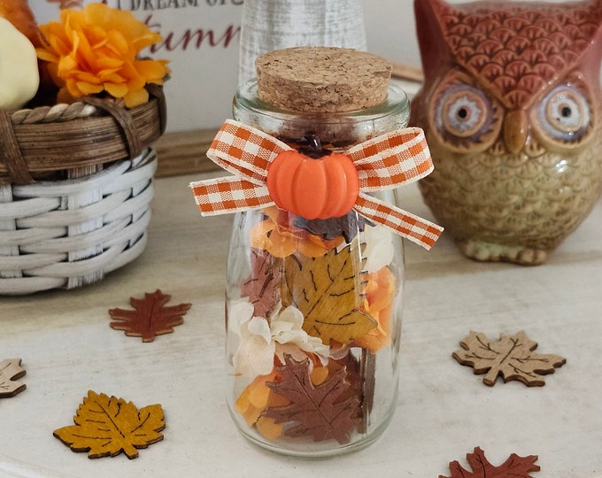 Fall Mini Jar