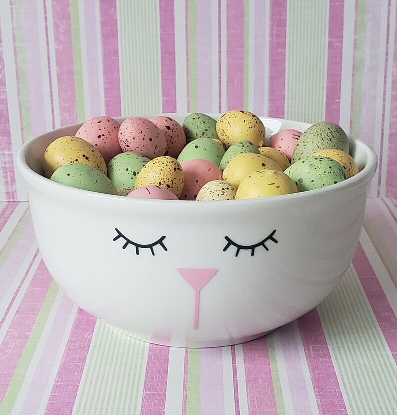 Easter Candy Dish/Bowl/Easter Decor/Bunny Etsy