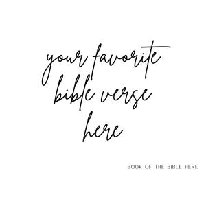 Custom Quote Print Wall Art, Personalised Text Print, Custom Typography Poster Gift