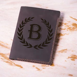 Retirement Gift-Laser engraved golf scorecard holder- Golf scorecard holder and yardage book - Gift for dad - Gift for him - J7