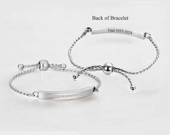 Rhinestone Pet -Human Keepsake Bracelet-Urn Bracelet-Memorial Jewelry-Remembrance Jewelry-Sympathy Gift- Memorial bracelet