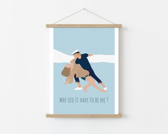 Mamma Mia Inspired Wall Print | ABBA Song Lyrics