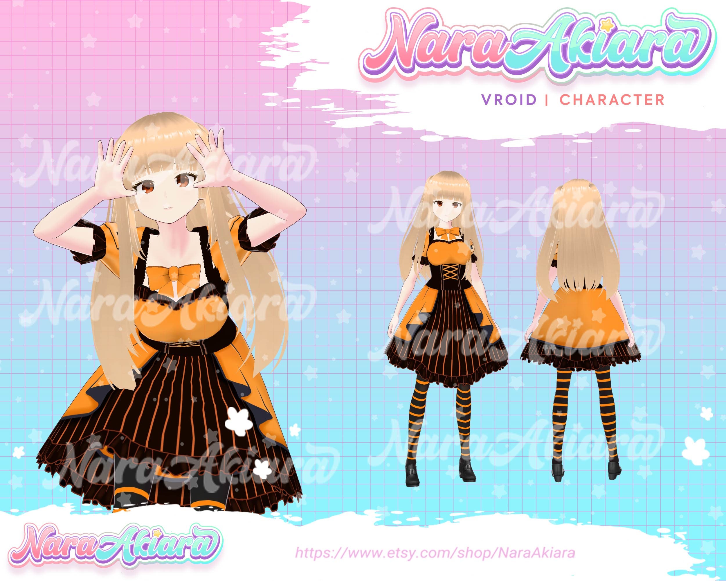 Premade 3D Vroid Model Vroid Model Vtuber Commission 3D - Etsy Denmark Premade 3D Vroid Model Vroid Model Vtuber Commission 3D - Etsy Denmark