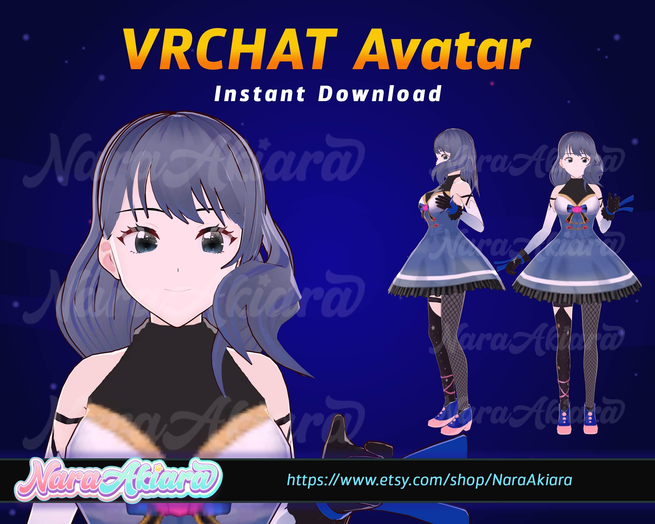Showing off my VRChat models available for purchasedownload  gumroadcomriceballer  rVRchat