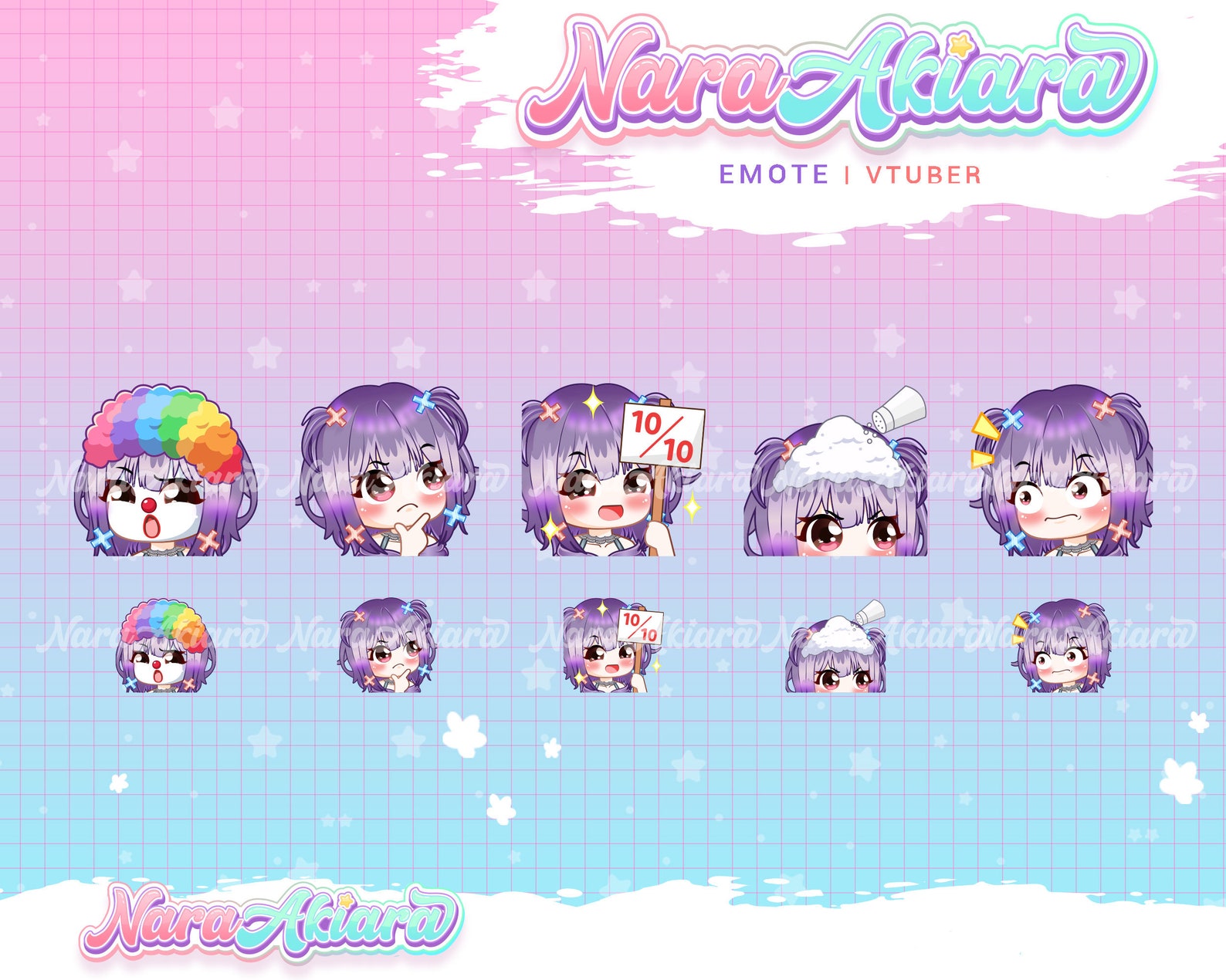 Vtuber Emote Twitch Emotes Emote Emote Commission Chibi Etsy Vtuber Emote Twitch Emotes Emote Emote Commission Chibi Etsy