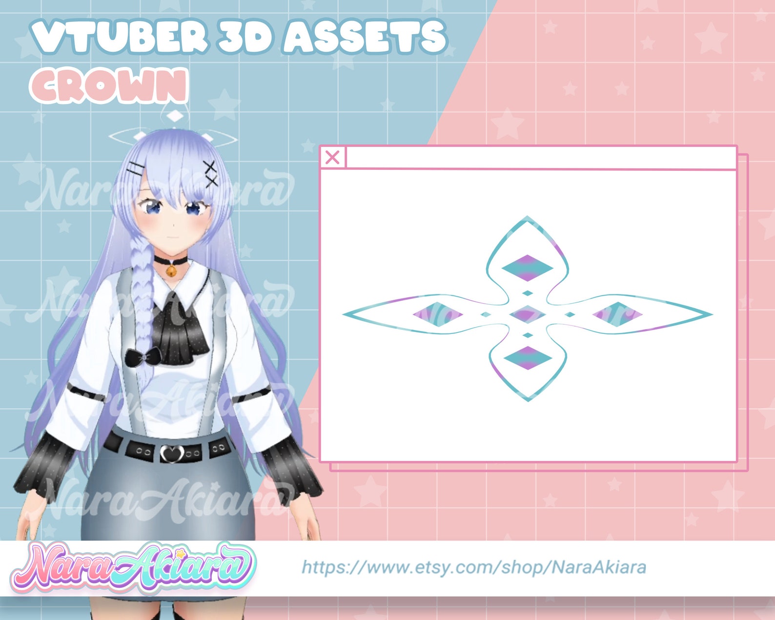 3D Vtuber Assets Vtuber Props Vtuber Accessories Vtuber Etsy