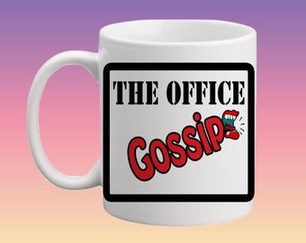 Office Gossip Mug - Etsy UK