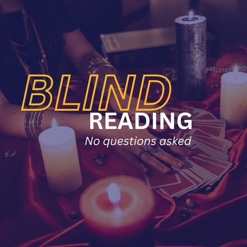 Tarot Readings Blind Reading without Questions Spiritual Advice General Reading image 1