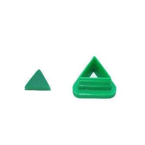 Triangle polymer clay cutter | diy clay tools and accessories for handmade jewelry
