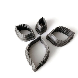 Leaf 4 polymer clay cutter | diy clay tools and accessories for handmade jewelry