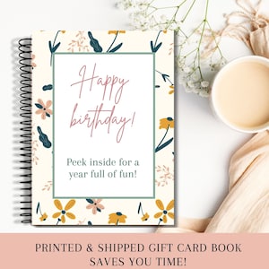Birthday Gift Card Book, Gift for Teenage Girl, For College Student, For Mom, Gift For Daughter, For Sister, Best Friend Birthday Gift