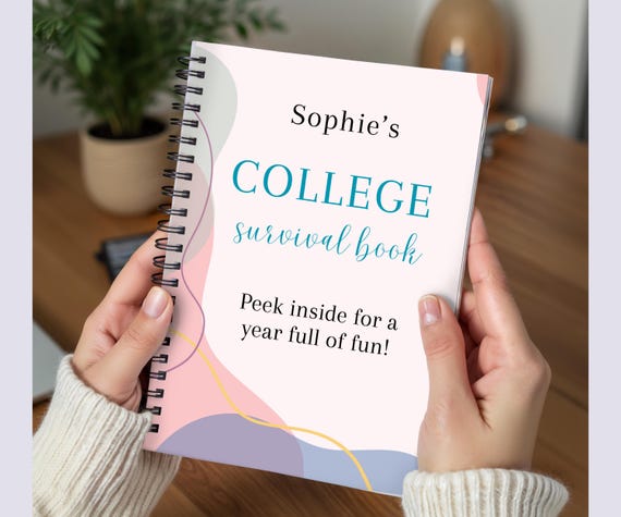 College Survival Kit, College Gift Card Book, High School Graduation Gift, College Student Gift, Gift For Daughter, Gift Card Photo Album