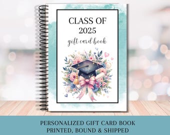 Graduation Gift Card Book, College Graduation Gift For Daughter, High School Graduation, Med School, Gift Card Album, Gift For Her