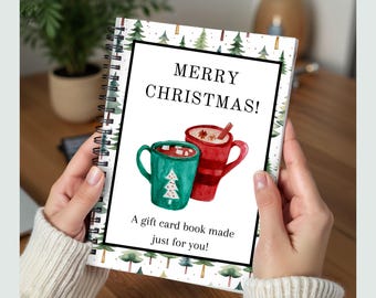 Christmas Gift Card Book, Gift For College Student, Christmas Gift For Teen, Gift For Teenage Boy, Gift Card Photo Album, Gift Card Holder