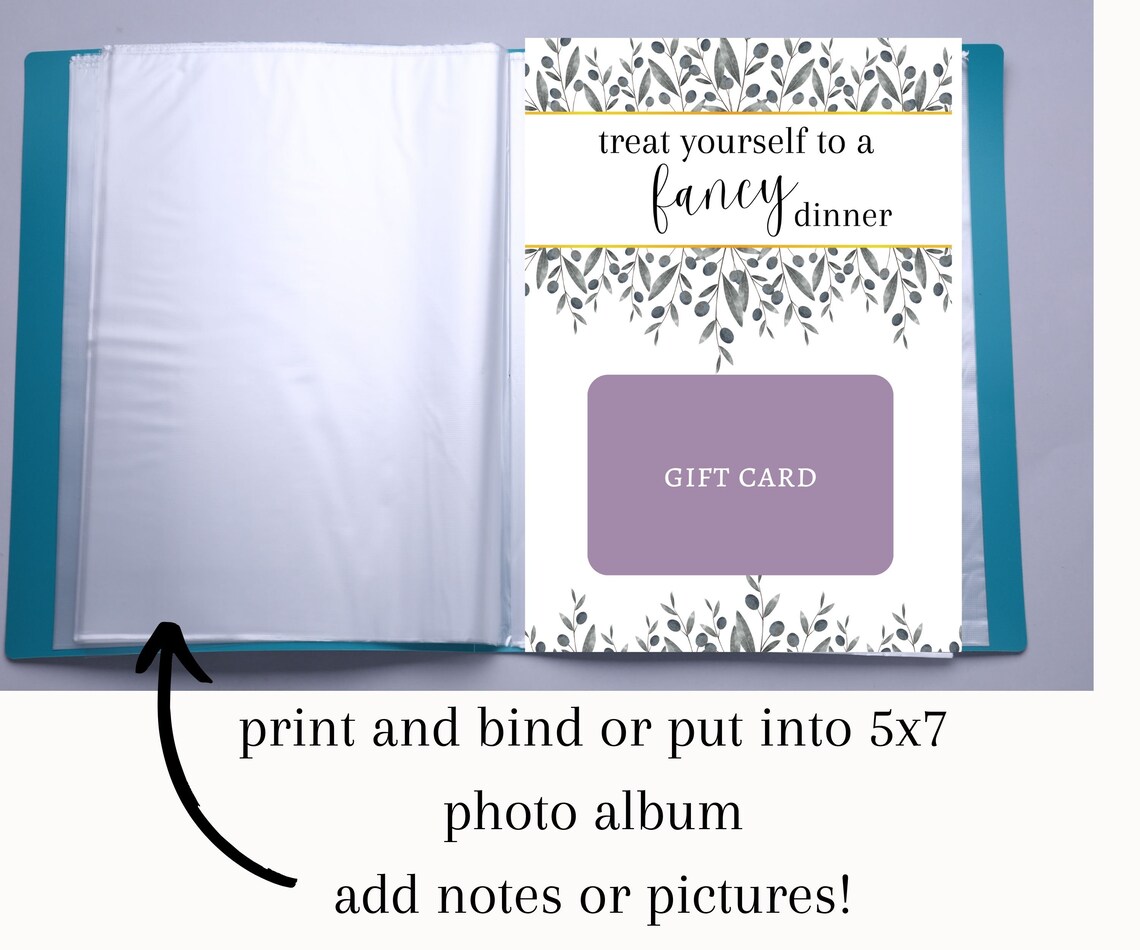 Wedding Gift Card Book, Bridal Shower Gift Card Book, Group Gift for Bride, Personalized Wedding ...