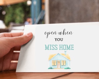 Back to College Gift, Open When Envelopes For College, Going Away Gift For Daughter, College Care Package, College Gift For Son