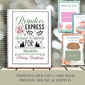 Christmas Gift Card Book, Gift For College Student, Christmas Gift For Teen, Gift For Teenage Boy, Gift Card Photo Album, Gift Card Holder