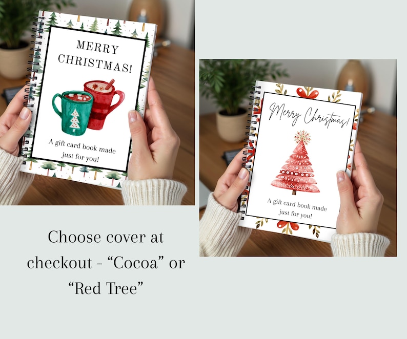 Christmas Gift Card Book, Gift For College Student, Christmas Gift For Teen, Gift For Teenage Boy, Gift Card Photo Album, Gift Card Holder zdjęcie 3