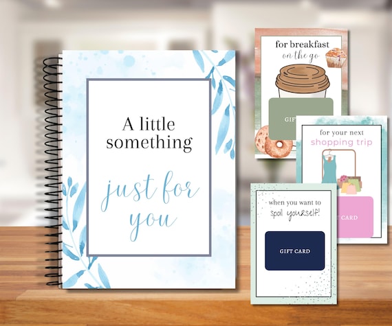 gift card binder ideas Free Printable Gift Card Holder & 8 Gift Card Ideas