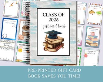 Graduation Gift Card Book, High School Graduation Gift, College Graduation Gift For Son, Graduation Gift For Daughter, Med School Graduation