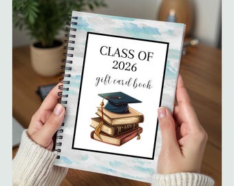 Graduation Gift Card Book, High School Graduation Gift, College Graduation Gift For Son, Graduation Gift For Daughter, Med School Graduation