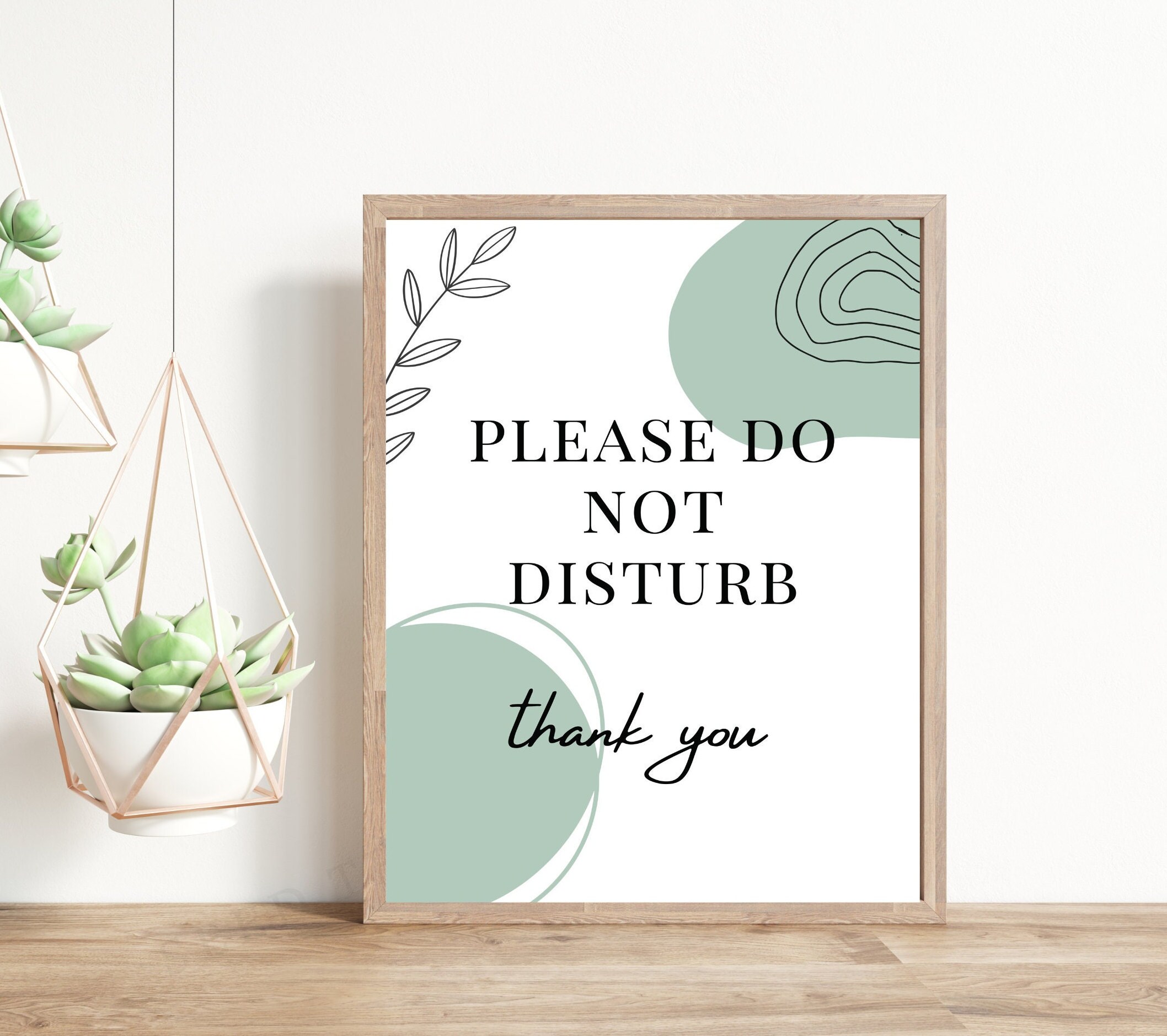Do Not Disturb Sign for Office Door, Please Do Not Disturb Sign Printable, in A Meeting Sign ...