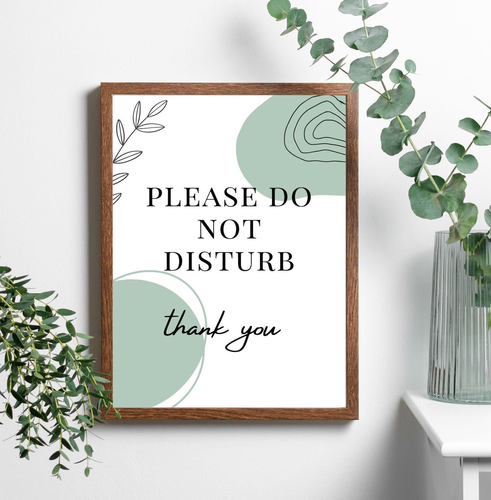 Do Not Disturb Sign for Office Door, Please Do Not Disturb Sign ...