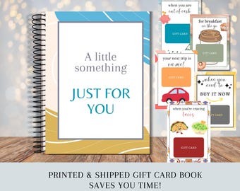 Libro de tarjetas de regalo para él, libro de tarjetas de regalo de cumpleaños, regalo de cumpleaños número 18, regalo de cumpleaños número 21 para hijo, regalo para esposo, álbum de fotos de tarjetas de regalo