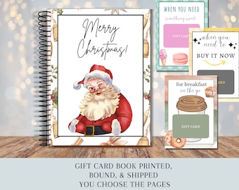 Christmas Gift Card Book, Gift For College Student, Christmas Gift For Teen, Gift For Teenage Boy, Gift Card Photo Album, Gift Card Holder