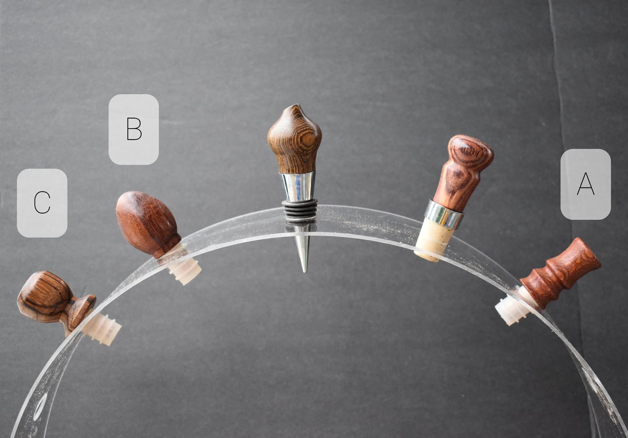 Handmade Wooden Bottle StoppersExotic Wood Wine Etsy