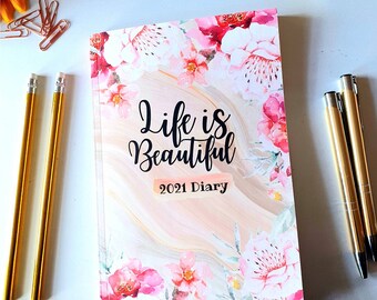 2019 A5 Week to View Diary Vintage Design Busy Life Diary di Arpan Vintage Cream 2019 A5 Week to View Diary Vintage Design Busy Life Diary di Arpan Vintage Cream