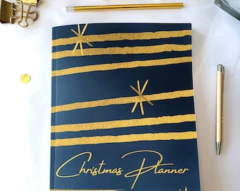 Christmas planner | write in | budget planner | grocery & baking list | cards and gift tracker | to do list | Christmas memories | keepsake