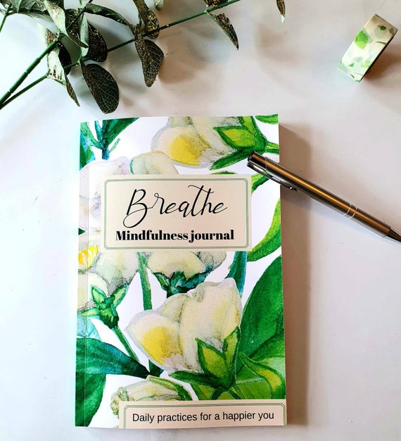 Mindfulness Journal for Anxiety, Stress, Daily Prompts, Practices, Self Care Workbook for Women, Mental Health & Calm Mind