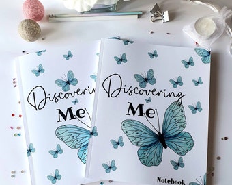 Discovering me | journal | 4 months of journaling | habit tracker | 30 day selfcare challenge | inspirational quotes | write in journal