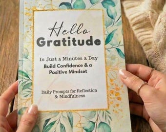 5-minuters tacksamhetsdagbok, reflektera, återställ, stärk självförtroendet: Dagliga uppmaningar för mindfulness, tacksamhet, självutveckling