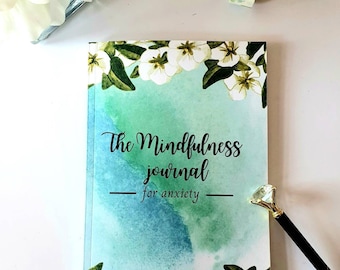 Anxiety Journal for Women – Guided Mindfulness Prompts for Stress Relief & Self Care